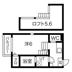 ハーモニーテラス川名町の物件間取画像